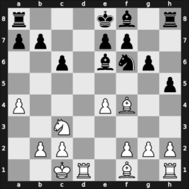 1969 Vrsac – Round 1 – Matulovic, Milan – 1/2-1/2 – Byrne, Donald – G7