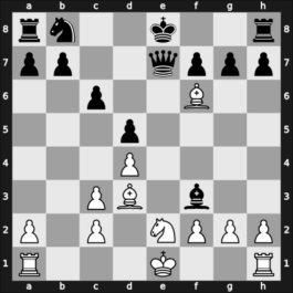 1969 Vrsac – Round 2 – Rossolimo, Nicolas – 1-0 – Matanovic, Aleksandar – G24