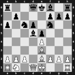 1969 Vrsac – Round 4 – Baretic, Dragoljub – 0-1 – Janosevic, Dragoljub – G33
