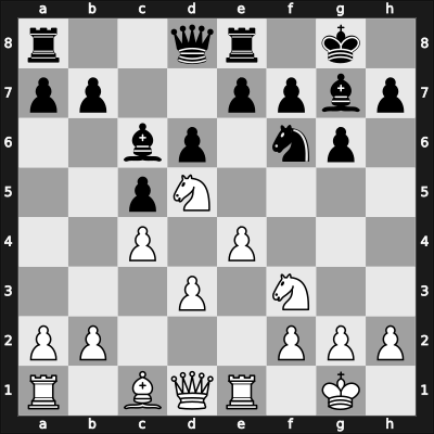 1969 Vrsac – Round 8 – Matanovic, Aleksandar – 1/2-1/2 – Damjanovic, Mato – G54