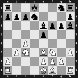 1969 Vrsac – Round 11 – Masic, Almir – 1/2-1/2 – Ivkov, Borislav – G67