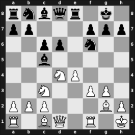 1969 Vrsac – Round 12 – Rossolimo, Nicolas – 1-0 – Baretic, Dragoljub – G76