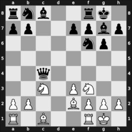 1969 Vrsac – Round 15 – Deze, Anton – 1/2-1/2 – Benko, Pal – G91