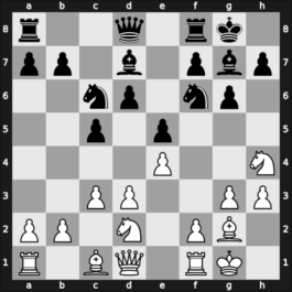1969 Wch jr final A – Round 9 – Andersson, Ulf 1949 – 1/2-1/2 – Juhnke, Juergen – G25