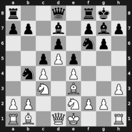 1969 World Championship 27th – Round 9 – Spassky, Boris Vasily – 1/2-1/2 – Petrosian, Tigran V – G8