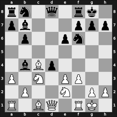 1969 World Championship 27th – Round 10 – Petrosian, Tigran V – 1-0 – Spassky, Boris V. – G9