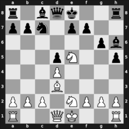 1969 YUG Ch 24th – Round 9 – Nicevski, Risto – 1-0 – Rakic, Tomislav – G31