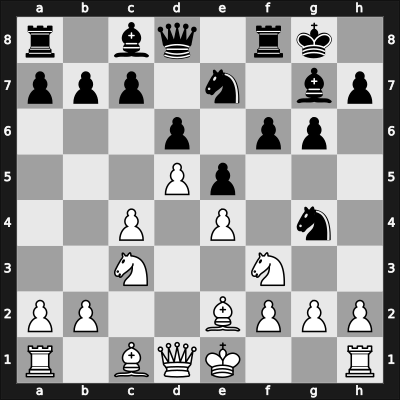 1969 YUG Ch 24th – Round 12 – Stupica, Janez – 0-1 – Vukic, Milan – G40