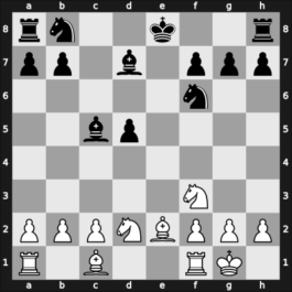 1969 YUG Ch 24th – Round 20 – Messing, Hrvoje – 1/2-1/2 – Puc, Stojan – G77