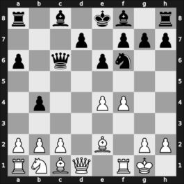 1969 Yugoslavia – Round 4.2 – Fucak, Emilio Milko – 0-1 – Matulovic, Milan – G29
