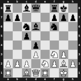 1969 Zagreb – Round 3 – Siaperas, Triantafyllos – 1/2-1/2 – Barczay, Laszlo – G33