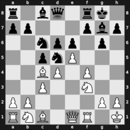 1969 Zagreb – Round 6 – Kurajica, Bojan – 1/2-1/2 – Udovcic, Mijo – G48