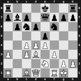 1969 Zalaegerszeg – Round 1 – Taimanov, Mark E – 1/2-1/2 – Nikolic, Stanimir – G2